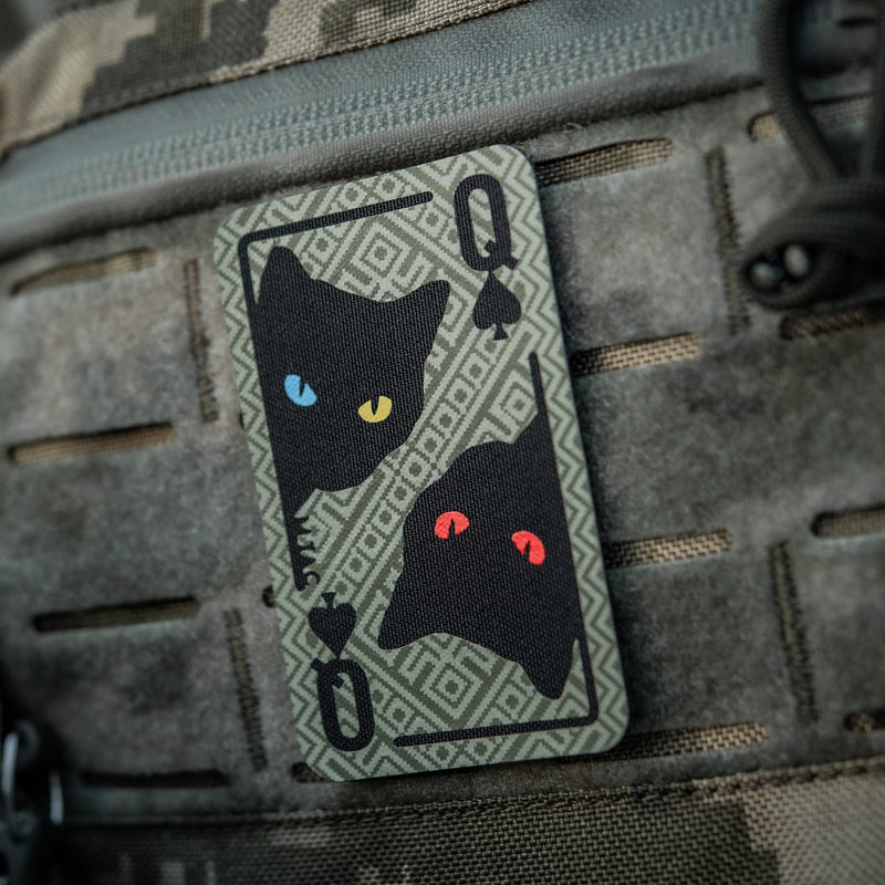 Load image into Gallery viewer, M-Tac Patch Queen of Spades Ornament
