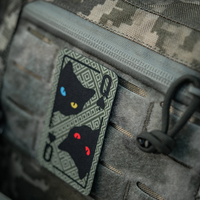 Load image into Gallery viewer, M-Tac Patch Queen of Spades Ornament
