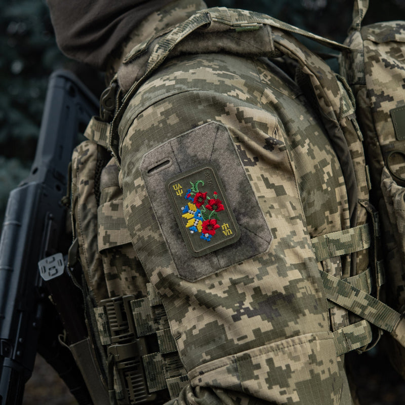 Load image into Gallery viewer, M-Tac Patch Ornament Poppy Embroidery
