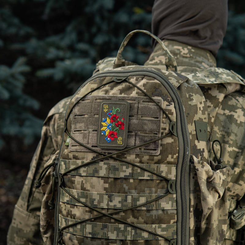 Load image into Gallery viewer, M-Tac Patch Ornament Poppy Embroidery
