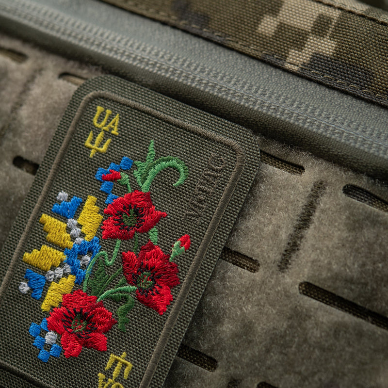 Load image into Gallery viewer, M-Tac Patch Ornament Poppy Embroidery
