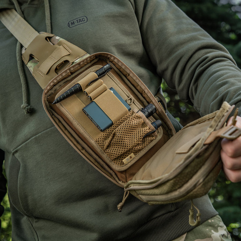 Load image into Gallery viewer, M-Tac Sling Pistol Bag with Loop Panel Elite
