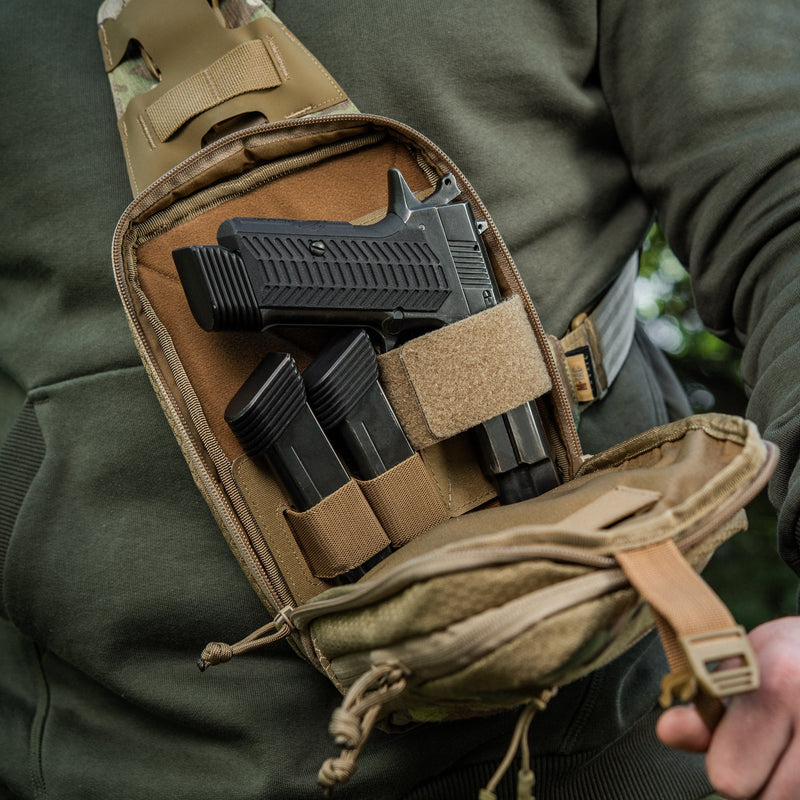 Load image into Gallery viewer, M-Tac Sling Pistol Bag with Loop Panel Elite
