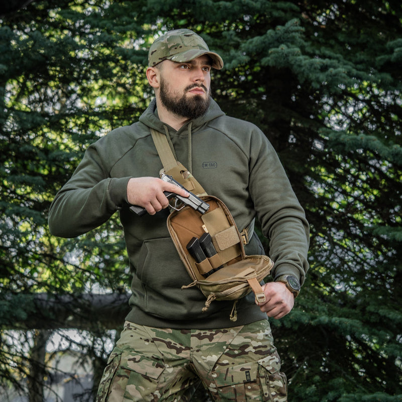 Load image into Gallery viewer, M-Tac Sling Pistol Bag with Loop Panel Elite
