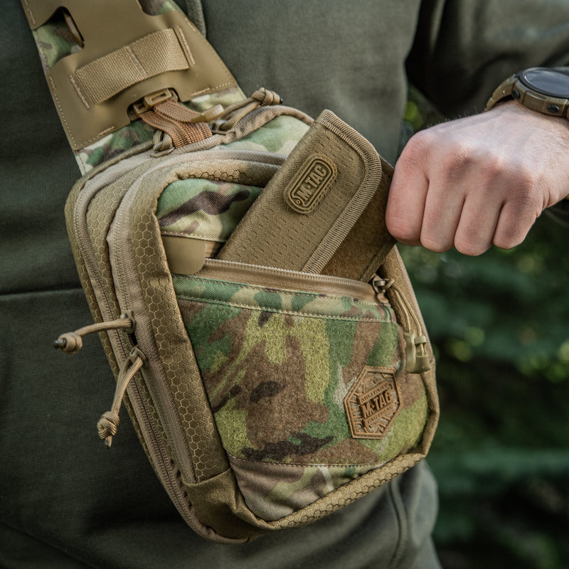 Load image into Gallery viewer, M-Tac Sling Pistol Bag with Loop Panel Elite
