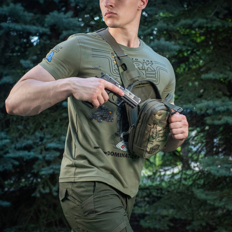 Load image into Gallery viewer, M-Tac Sling Pistol Bag with Loop Panel Elite
