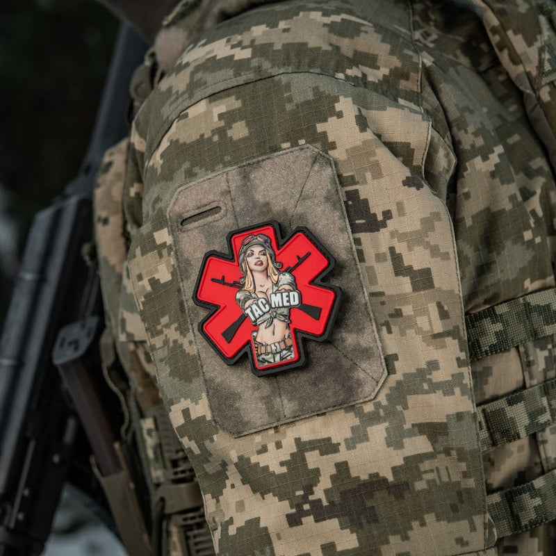 Load image into Gallery viewer, M-Tac Morale Patch Tactical TacMed PVC
