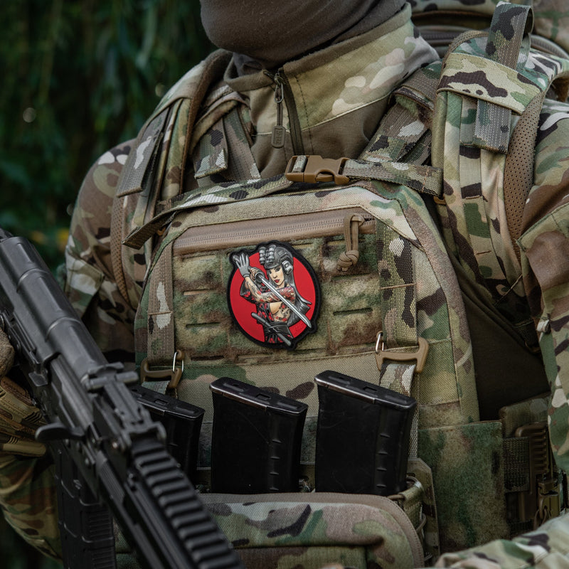 Load image into Gallery viewer, M-Tac Morale Patch Tactical Girl №3
