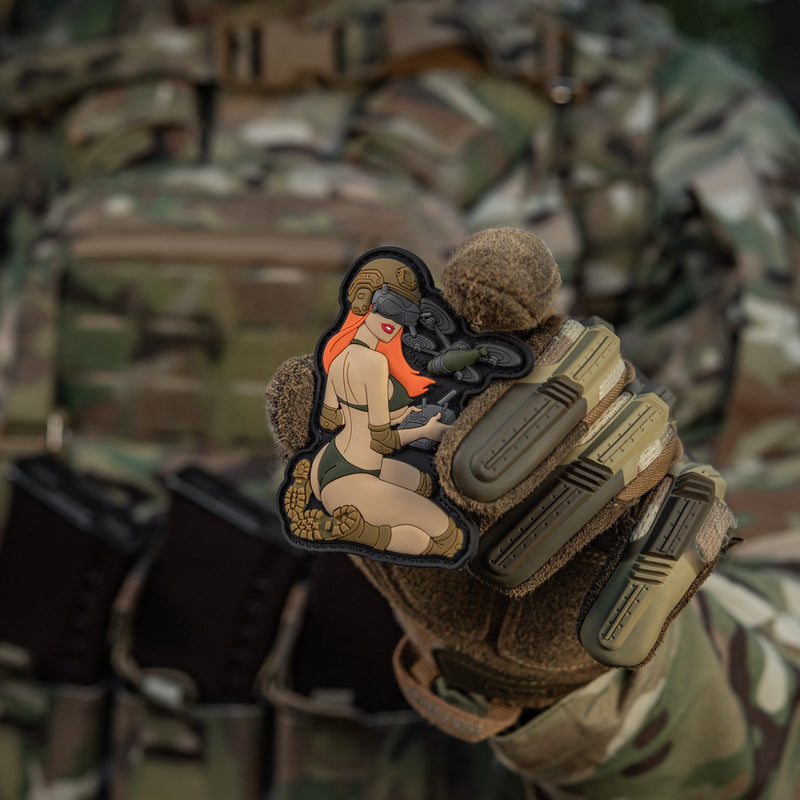 Load image into Gallery viewer, M-Tac Morale Patch Tactical Girl

