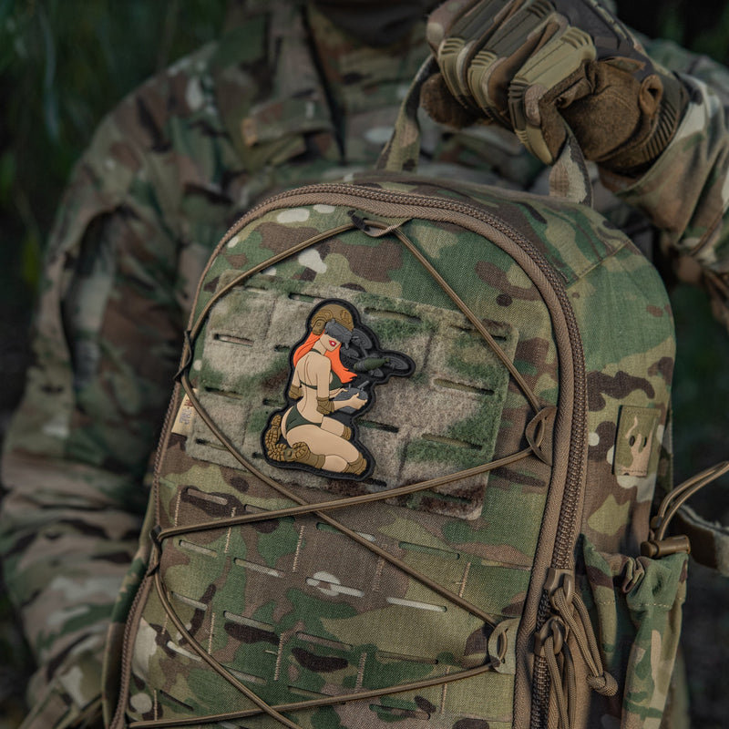 Load image into Gallery viewer, M-Tac Morale Patch Tactical Girl
