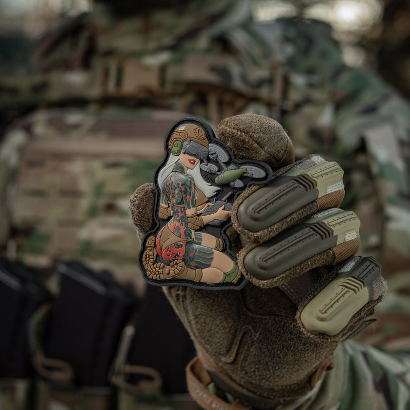 Load image into Gallery viewer, M-Tac Morale Patch Tactical Girl
