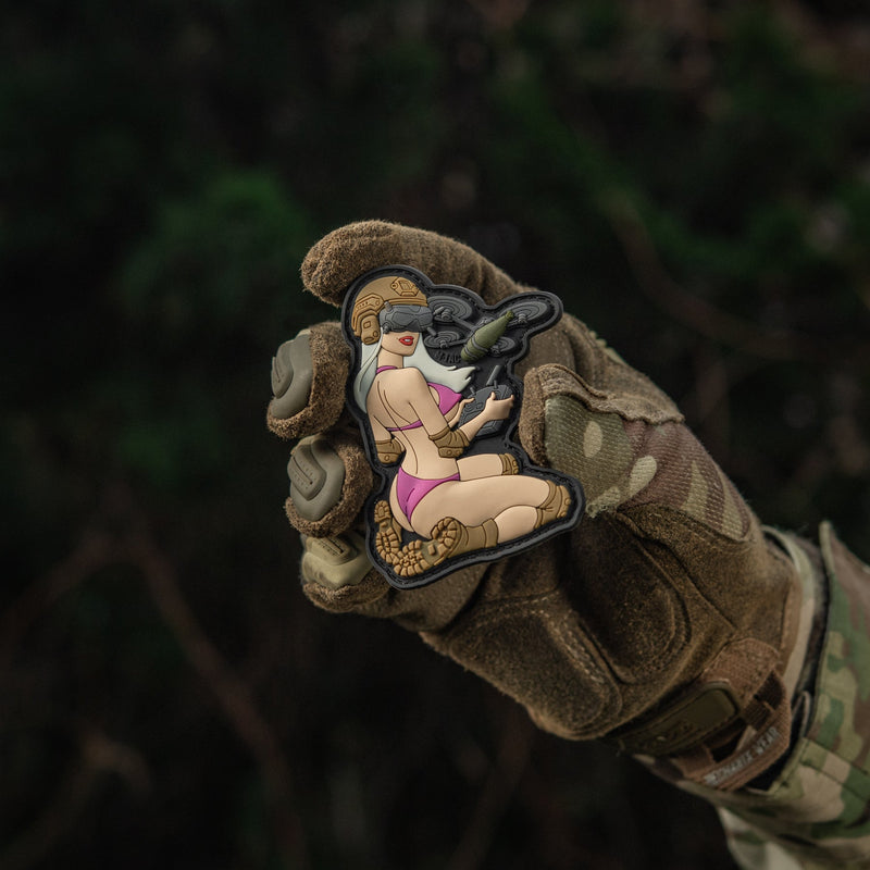 Load image into Gallery viewer, M-Tac Morale Patch Tactical Girl
