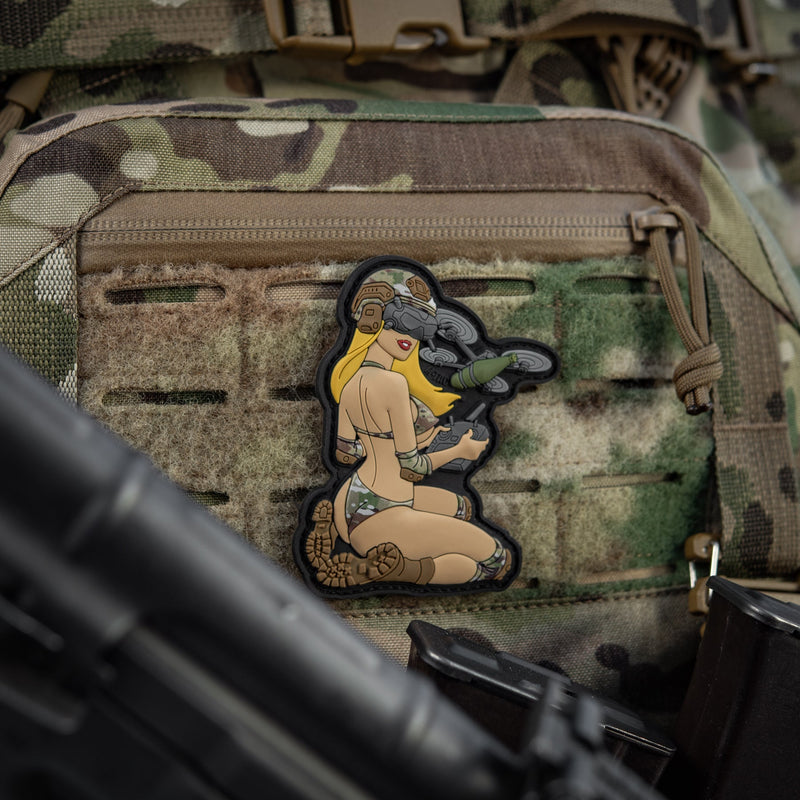 Load image into Gallery viewer, M-Tac Morale Patch Tactical Girl
