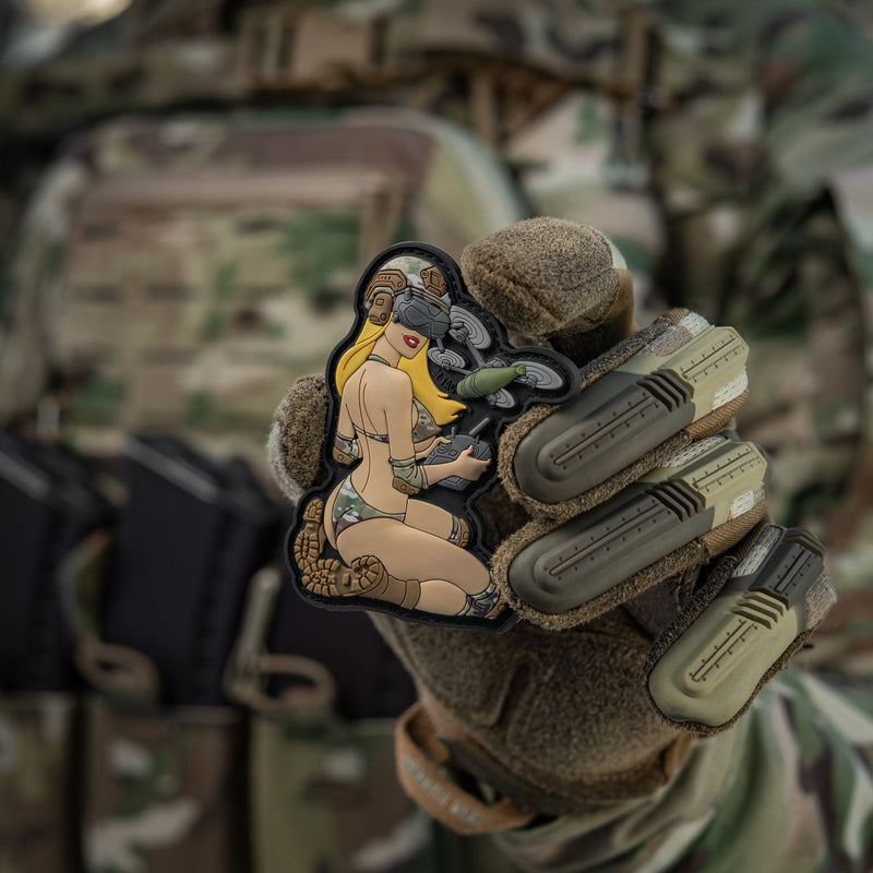 Load image into Gallery viewer, M-Tac Morale Patch Tactical Girl
