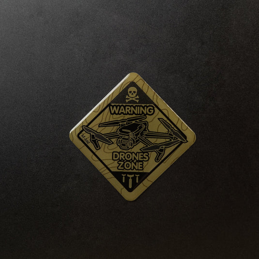 M-Tac Embossed Sticker Drones Zone