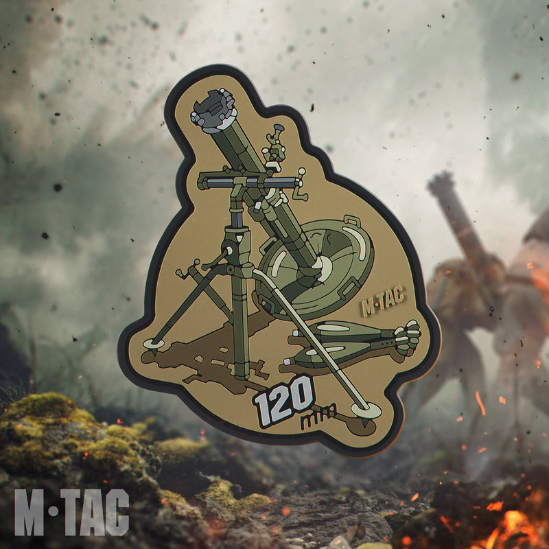 Load image into Gallery viewer, M-Tac Patch 120 mm PVC
