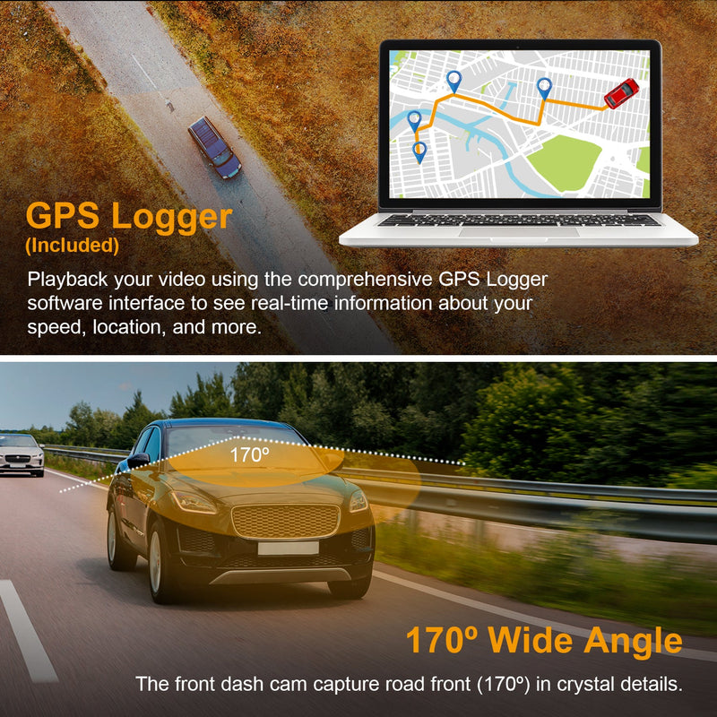 Load image into Gallery viewer, Rexing M2 Smart BSD ADAS Dual Mirror Dash Cam 1080p (Front+Rear) with GPS
