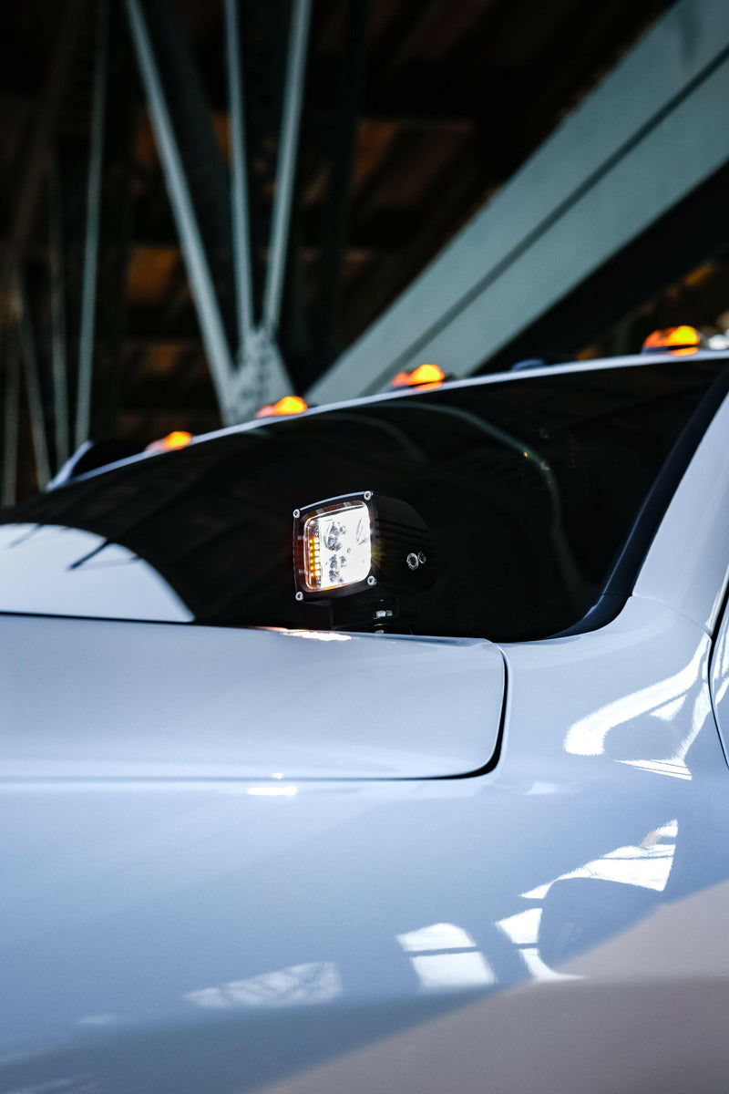 Load image into Gallery viewer, 2019-2024 RAM 2500/3500 Hood Mount/Ditch Lights
