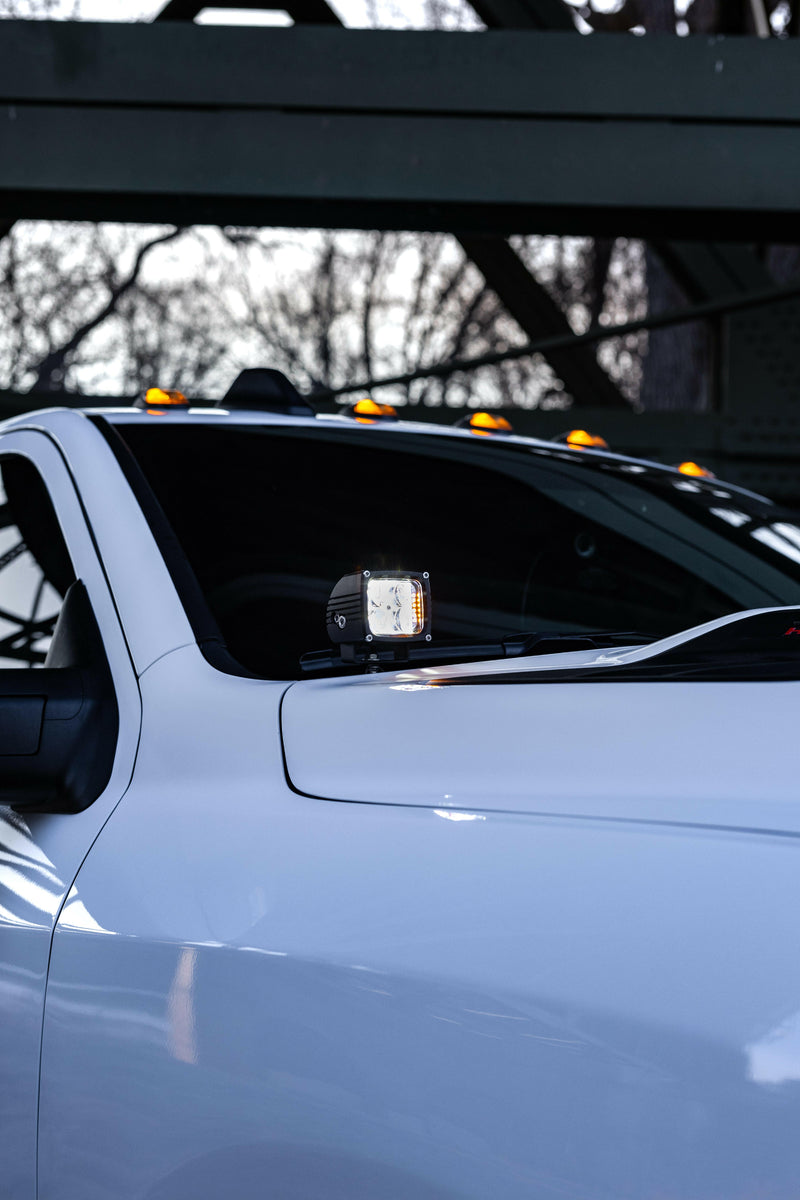 Load image into Gallery viewer, 2019-2024 RAM 2500/3500 Hood Mount/Ditch Lights
