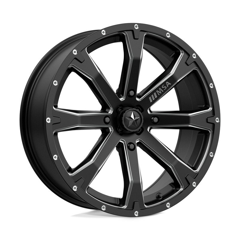 Load image into Gallery viewer, Msa Offroad Wheels M42 Bounty Satin Black Milled
