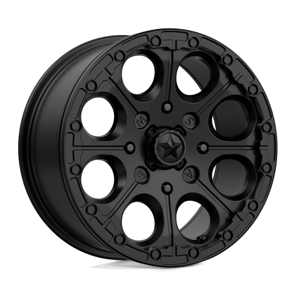 Msa Offroad Wheels M44 Cannon Beadlock Satin Black