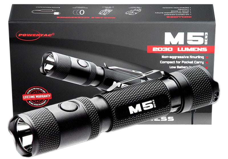 Load image into Gallery viewer, M5 Gen3 - 2,030 Lumen EDC High Power Flashlight
