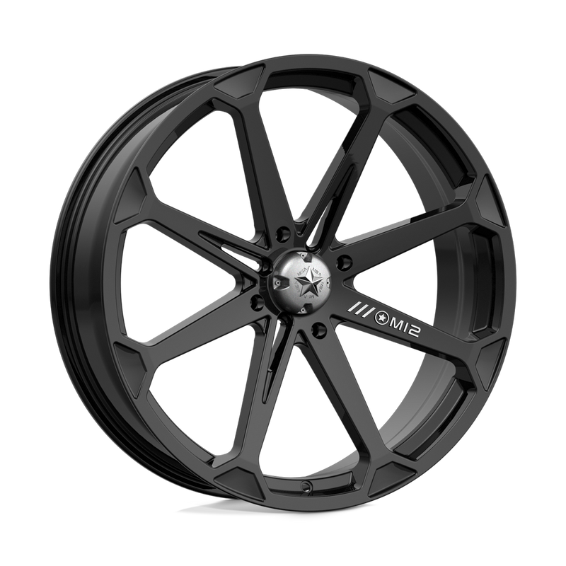 Load image into Gallery viewer, Msa Offroad Wheels M12 Diesel Gloss Black
