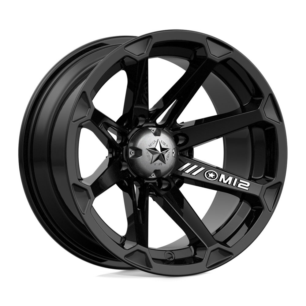 Msa Offroad Wheels M12 Diesel Gloss Black