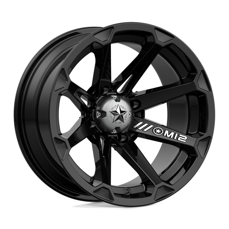 Load image into Gallery viewer, Msa Offroad Wheels M12 Diesel Gloss Black
