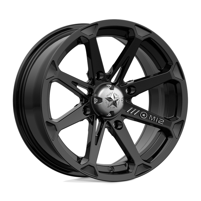 Load image into Gallery viewer, Msa Offroad Wheels M12 Diesel Gloss Black
