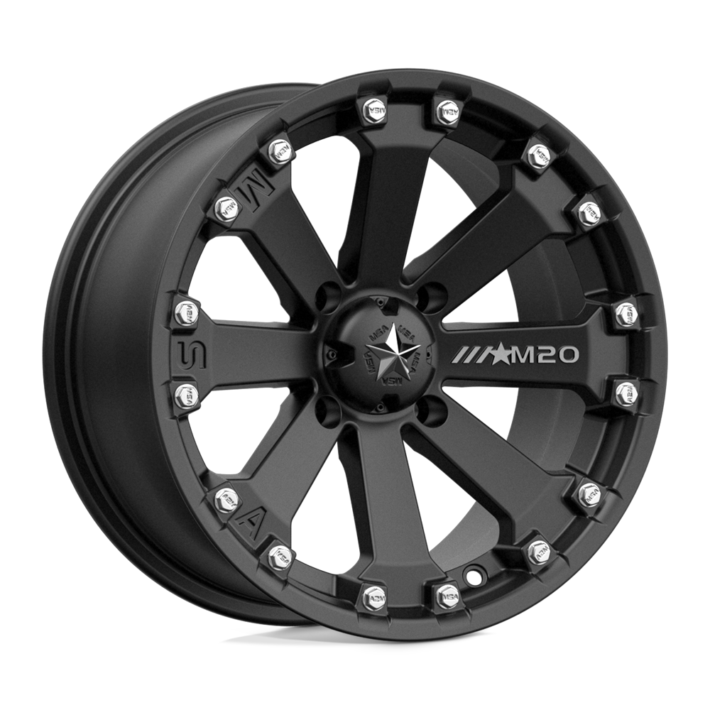 Msa Offroad Wheels M20 Kore Satin Black
