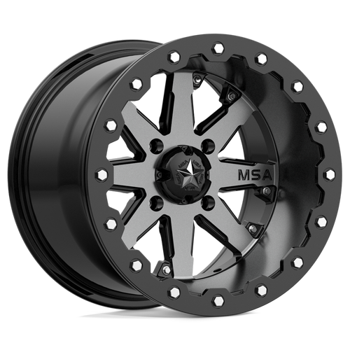 Msa Offroad Wheels M21 Lok Beadlock Charcoal Tint