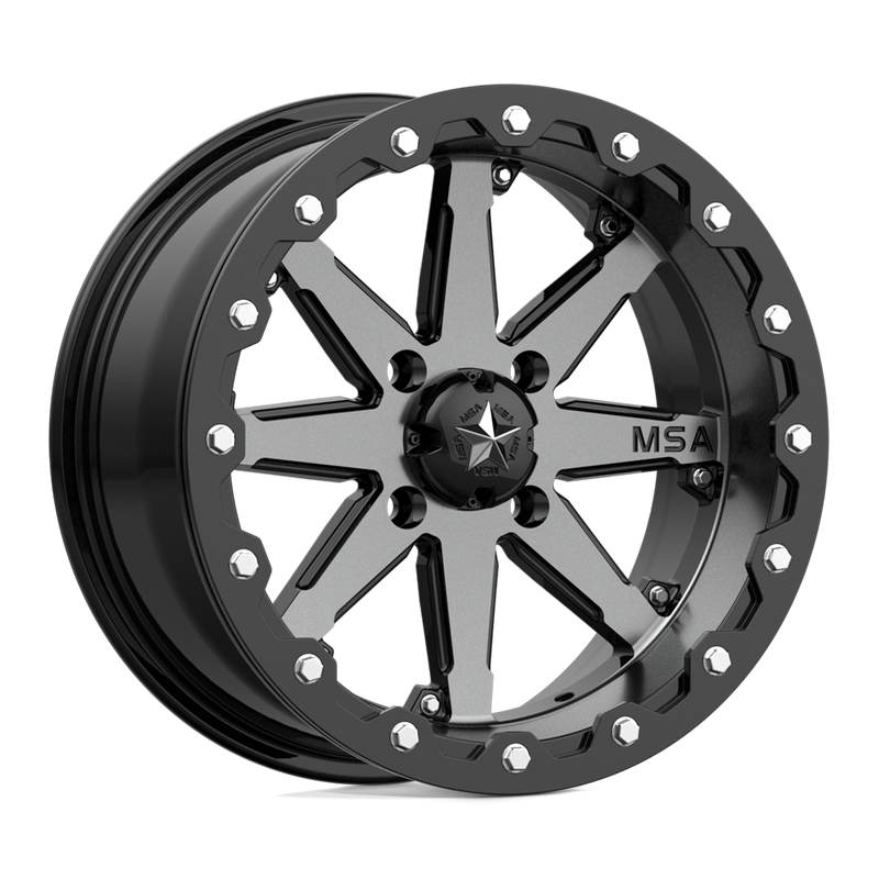 Load image into Gallery viewer, Msa Offroad Wheels M21 Lok Beadlock Charcoal Tint
