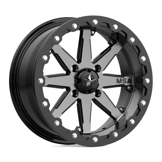 Msa Offroad Wheels M21 Lok Beadlock Charcoal Tint