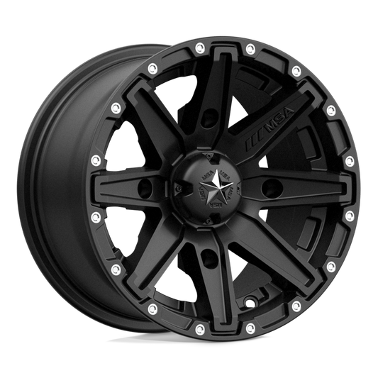 Msa Offroad Wheels M33 Clutch Satin Black