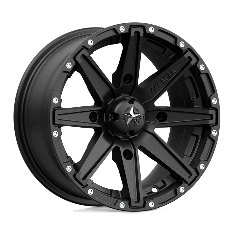 Load image into Gallery viewer, Msa Offroad Wheels M33 Clutch Satin Black
