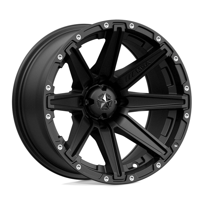 Load image into Gallery viewer, Msa Offroad Wheels M33 Clutch Satin Black
