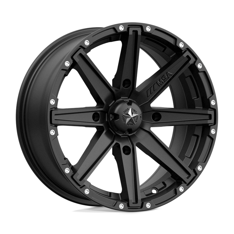 Load image into Gallery viewer, Msa Offroad Wheels M33 Clutch Satin Black
