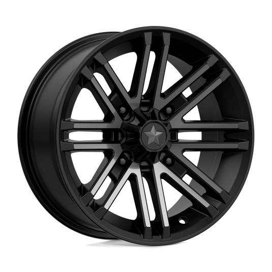 Msa Offroad Wheels M40 Rogue Satin Black Titanium Tint
