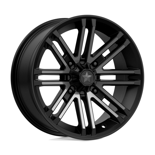 Msa Offroad Wheels M40 Rogue Satin Black Titanium Tint