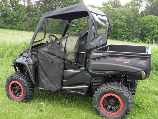 Mahindra 750/1000 - Vinyl Windshield/Top/Rear Combo