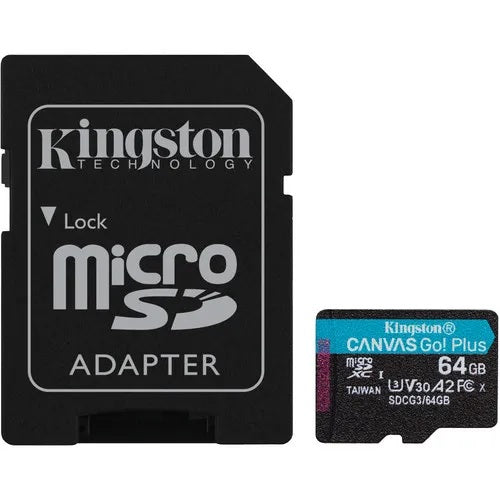 Load image into Gallery viewer, Kingston Canvas Go Plus 64GB Micro SD Card
