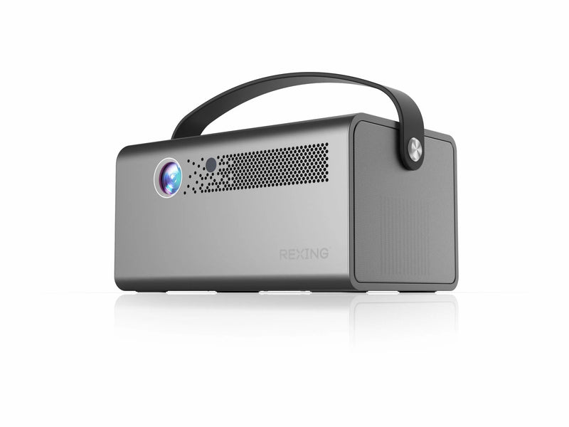 Load image into Gallery viewer, Rexing PV7 Pro Smart DLP Projector 600ANSI with 3D Projection, Wi-Fi, Bluetooth

