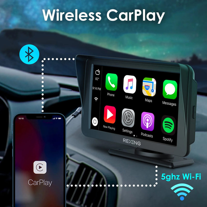 Load image into Gallery viewer, REXING W1 Multimedia Receiver W/ Backup Camera
