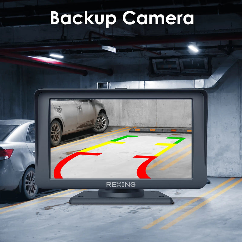 Load image into Gallery viewer, REXING W1 Multimedia Receiver W/ Backup Camera
