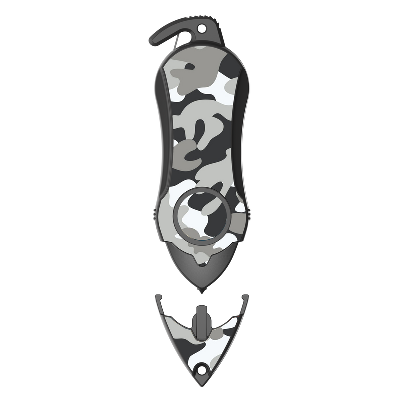 Load image into Gallery viewer, Personal Alarm Keychain Safety Emergency Tool (Camouflage Black)
