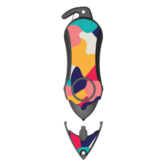 Personal Alarm Keychain Safety Emergency Tool (Colorful)
