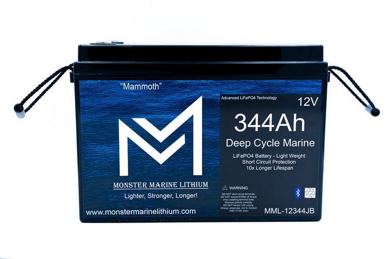 Load image into Gallery viewer, 12v 344Ah Lithium Deep cycle MML-12344B Bluetooth

