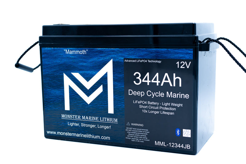 Load image into Gallery viewer, 12v 344Ah Lithium Deep cycle MML-12344B Bluetooth
