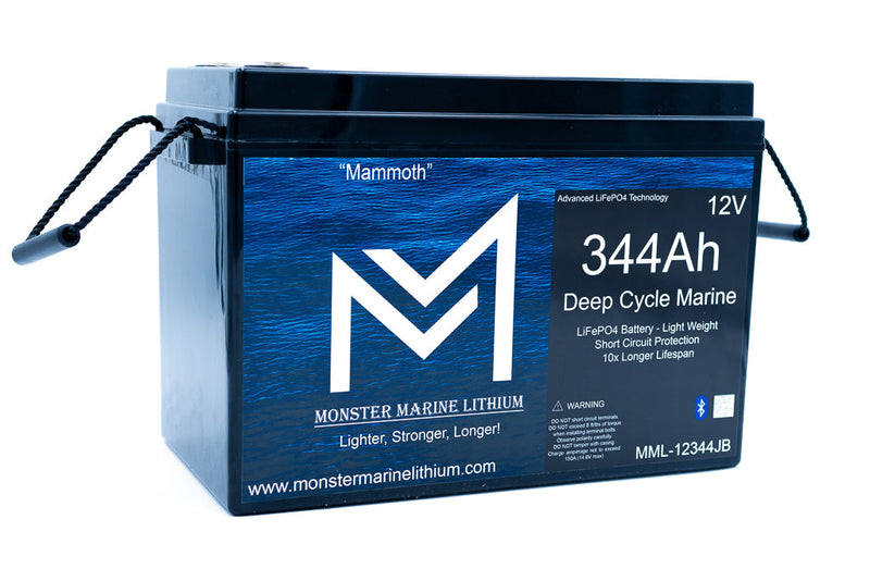 Load image into Gallery viewer, 12v 344Ah Lithium Deep cycle MML-12344B Bluetooth
